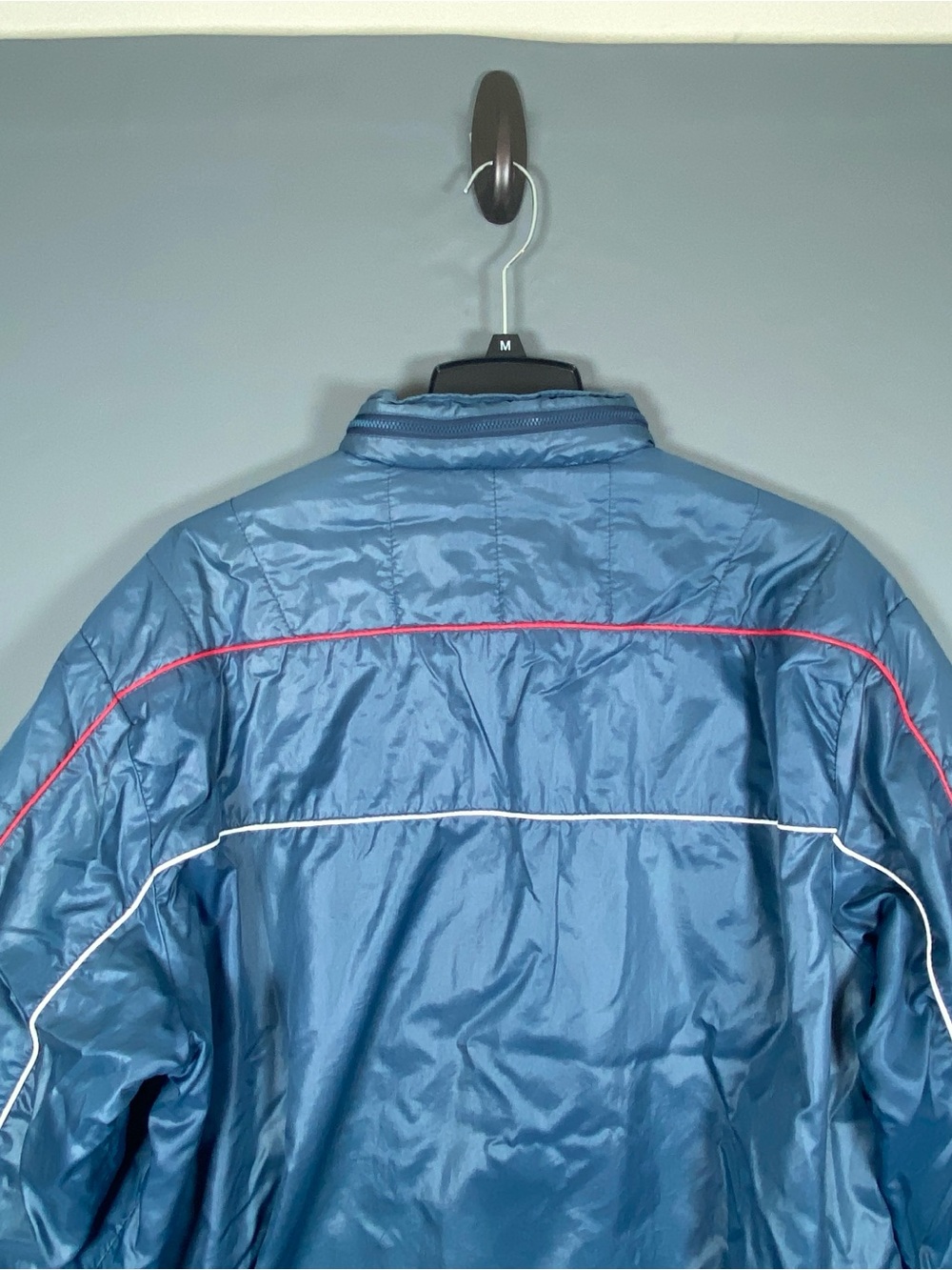 Vintage Style Auto Valvoline Racing Jacket Mens XL Blue Endurance Winner - Picture 7 of 13
